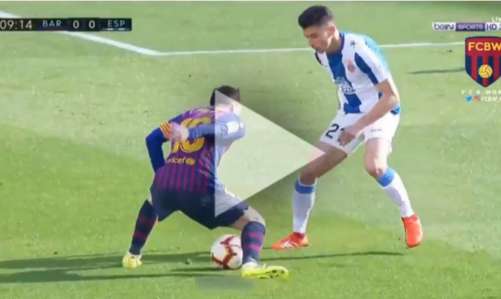 Tak Leo Messi ZAŁATWIŁ przeciwnika! [VIDEO]